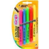 BIC BRITELINER GRIP HIGHLIGHTR Assorted PK5