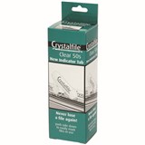 CRYSTALFILE INDICATOR TABS NEW STYLE CLEAR 50PK ROUNDED OVAL
