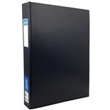 BANTEX BINDERS A3 4D RING 38MM PORTRAIT UPRIGHT BLACK