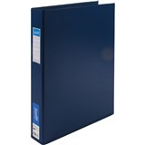 A3 BANTEX PVC BINDERS 4D RING 38MM PORTRAIT BLUE