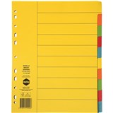 A4 DIVIDERS 10TAB MAN BRIGHTS EXTRA WIDE