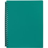 A4 MARBIG REFILLABLE DISPLAY BOOKS GREEN 20 POCKET