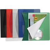 A4 MARBIG PREMIER FLAT FILE BLACK 2050002 SOLID FRONT