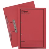 AVERY SPRING TRANSFER FILE RED PRINTED BLACK