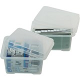 ITALPLAST STORAGE BOX 32 LITRE CLEAR