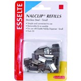 ESSELTE NAL CLIP SMALL REFILL 45199 PK50
