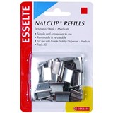 ESSELTE  MARBIG NAL CLIP MEDIUM REFILL 45200  87097 PK50