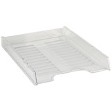 ITALPLAST DOCUMENT TRAY A4 MULTIFIT COMPACT CLEAR