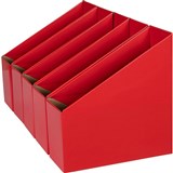 MARBIG BOOK BOXES SMALL 9Wx25Dx27H CM RED PK5