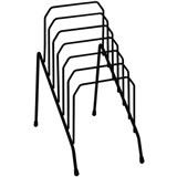 ITALPLAST STEP FILE ORGANISER SMALL BLACK