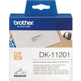 DK LABELS WHITE STANDARD ADDRESS 29X90MM DK11201 BROTHER