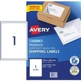 AVERY L7167 MAILING LABELS Laser 1Sht 1996x2891mm Pack 20