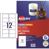 AVERY MEDIA LASER LABELS L7671 762x464MM VIDEO FACE BX300