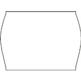 PRICING GUN LABELS 22X16MM WHITE PERMANENT PK10