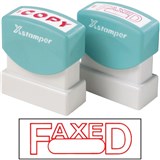 XSTAMPER 1350 FAXED  DATE RED