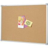 PENRITE CORK BULLETIN BOARD Aluminium Frame 1500x900mm