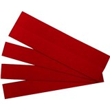 QUARTET MAGNETIC STRIPS RED 22X150MM PK25