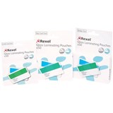 REXEL LAMINATING POUCHES Badge Card 2x180mic 67x98 PACK OF 50