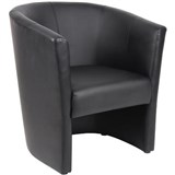 HAWKE TUB SINGLE SEAT Black