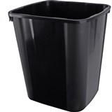 ITALPLAST KITCHEN BIN 32 LITRE  I180BLACK  Lid sold seperately 