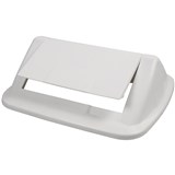 ITALPLAST KITCHEN BIN LID ONLY SWING TOP LID WHITE I190WHT