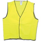 MAXISAFE HIVIS SAFETY VEST Day Use Yellow  3X Large Class D