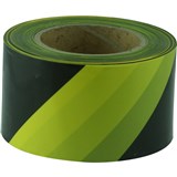 MAXISAFE BARRICADE TAPE Yellow  Black 75mm x 100m
