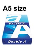 A5 DOUBLE A COPY PAPER A5 REAM  10 REAMS FOR COMPLETE BOX 