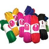 RAINBOW RAFFIA 25GM ASSORTED BOX PACK OF 20