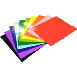 RAINBOW SURFACE BOARD DOUBLE SIDED ASSORTED 510X640MM PACK 100