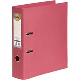 MARBIG PE LINEN LEVER ARCH A4 CORAL