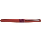 PILOT MR FOUNTAIN PEN MR3 WAVE METALLIC RED BARREL BLACK INK FINE