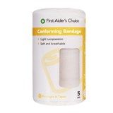TRAFALGAR CONFORMING BANDAGE FAC 5CM WIDE WHITE