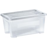 ITALPLAST STORAGE BOX I203 CLEAR 5 LITRE