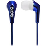 Moki Metallics Earphones Blue