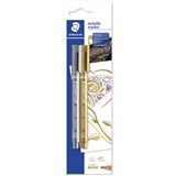 STAEDTLER METALLIC MARKER SILVER  GOLD PACK OF 2