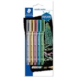 STAEDTLER METALLIC MARKERS ASSORTED PACK OF 5