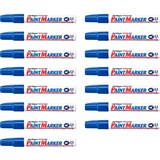 ARTLINE 400 PAINT MARKERS 23MM BULLET BLUE PACK OF 15
