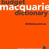 Macquarie 7th Edition Budget Dictionary Paperback