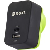 Moki Wall Charger TypeC And Usb Charger Black ACC MTCWP