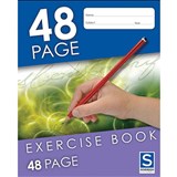 SOVEREIGN 225X175MM EXERCISE BOOK 8MM RULED 48 PAGE 140736