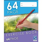 OLYMPIC 225X175MM EXERCISE BOOK 8MM RULED 64 PAGE