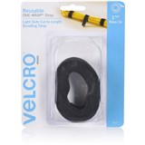 VELCRO REUSABLE LIGHT DUTY BUNDLING STRAP 25MMX2M BLACK