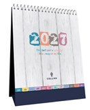 COLLINS DESKTOP CALENDAR 175X220MM MONTH TO VIEW BRIGHTON 2027