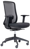 BURO ELAN ERGONOMIC CHAIR BLACK WITH ARMS