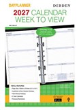 DAYPLANNER DESK EDITION REFILLS 7 RING WEEKLY DATED 1 YEAR DK1700 2027
