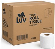 TOILET PAPER ROLLS Premium 2 ply 400sht CTN48 