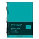 PROTEXT NOTEBOOK A5 100 PAGE ASSORTED NB2030