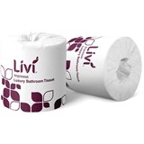 LIVI  SORBENT TOILET PAPER ROLLS 3 PLY 225 SHEETS BX 48 300525001
