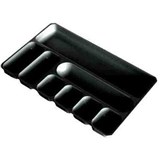 METRO 3440 DRAWER ORGANISER BLACK
